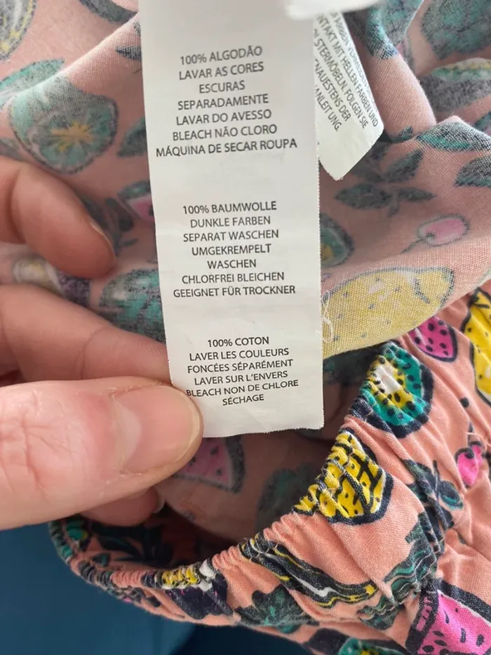 Short primark saumon imprimer fruits - photo numéro 5