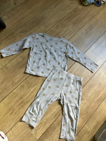 Pyjama coton deux pièces lion 3 ans mixte