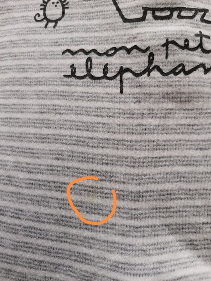 Combinaison naissance 0m éléphant - photo numéro 4