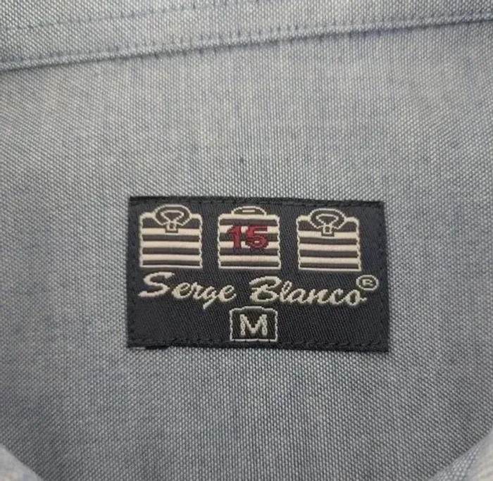 Chemise manches courtes - Serge Blanco - taille M - photo numéro 3