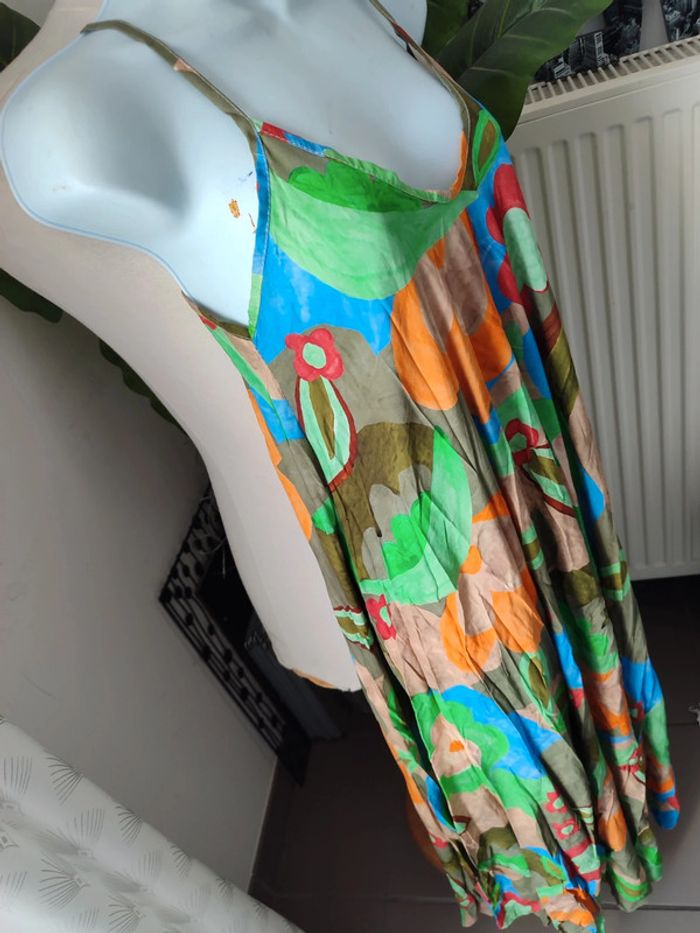 Robe longue col V - photo numéro 2