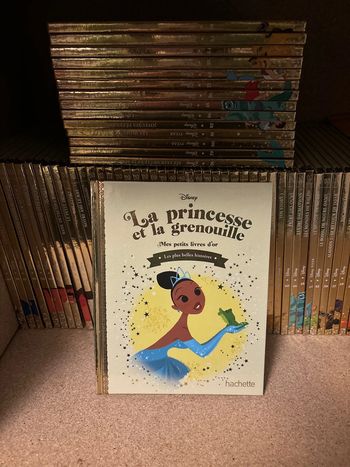 Livre Disney, mes petits livres d’or la princesse et la grenouille