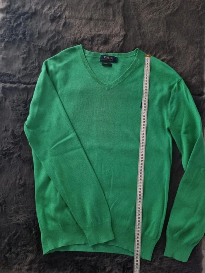 Pull col V Ralph Lauren vert, M Hommes - photo numéro 9