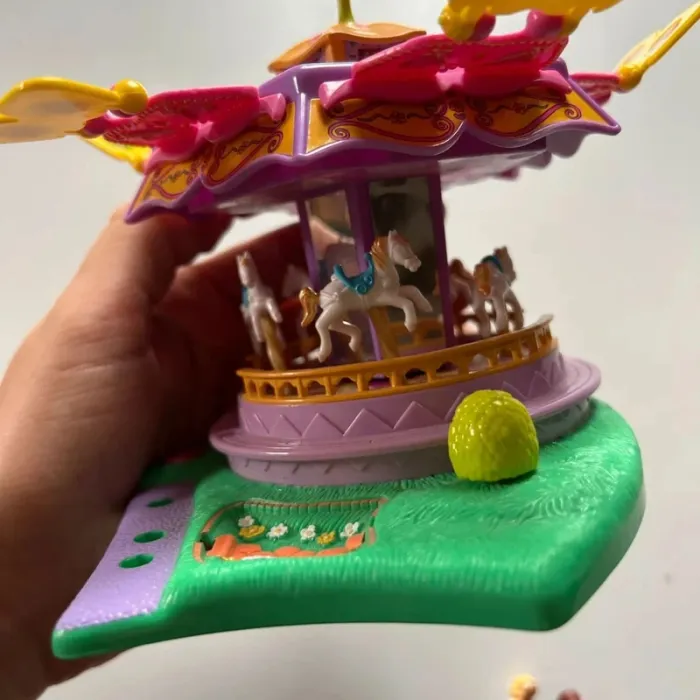 Polly pocket spin pretty carousel vintage - photo numéro 6