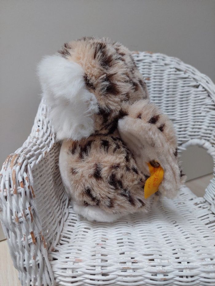 Steiff - peluche chouette hibou vintage - photo numéro 2