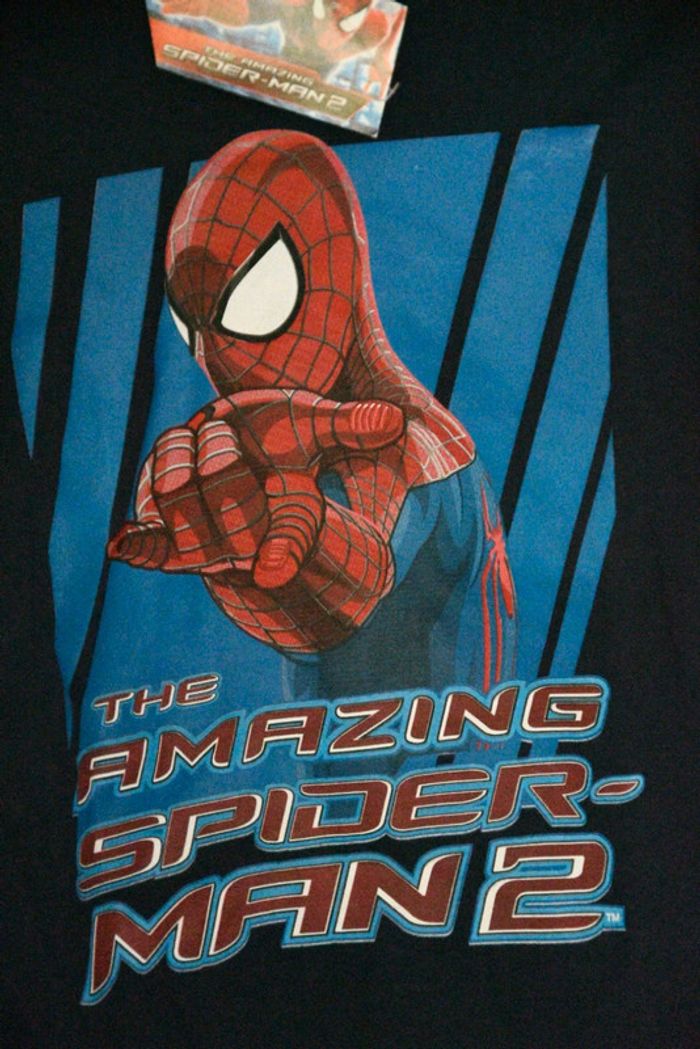T-shirt manches longues spiderman - photo numéro 2
