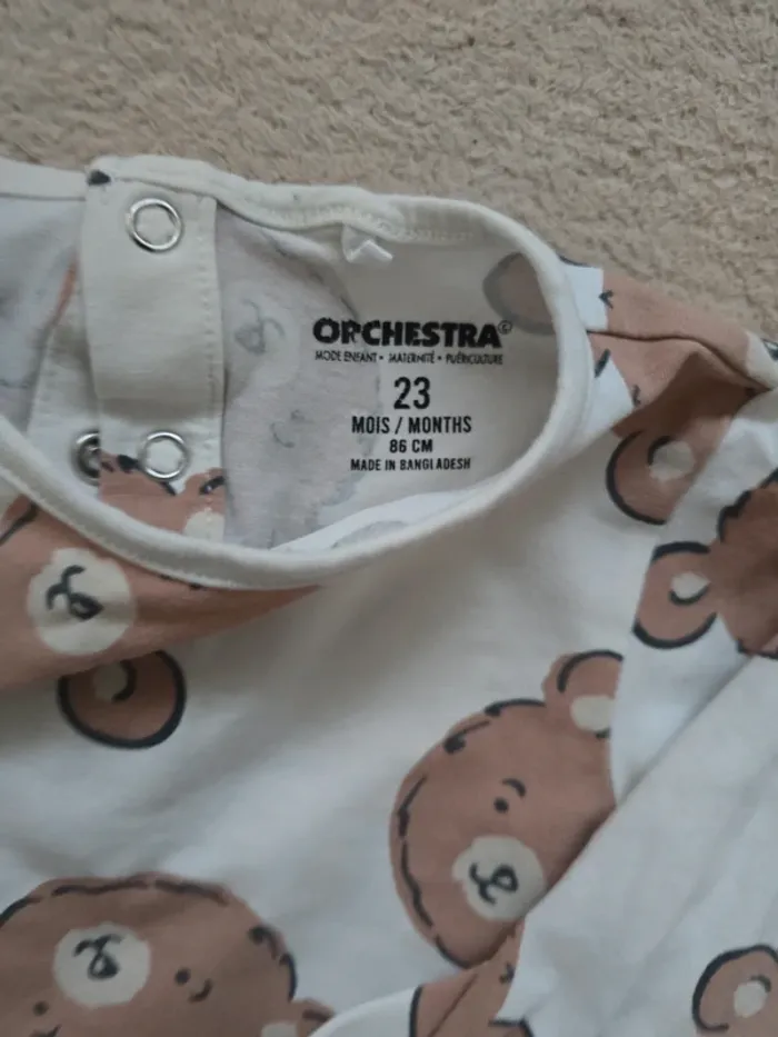 2 ans lot 3 pyjamas 2 pièces - photo numéro 4