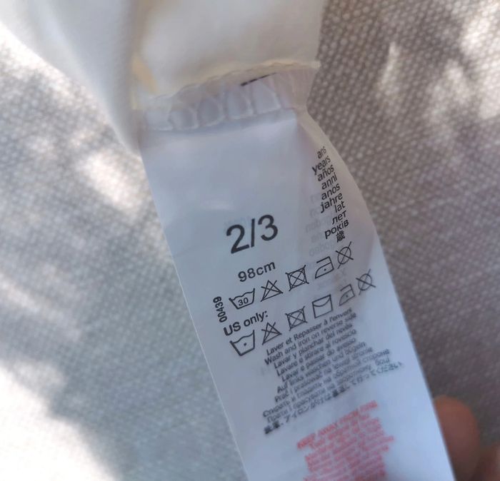 🌼Tee-shirt NEUF 3 Pommes 2/3 ans – doré, poétique et manches festonnées neuf étiqueté🇫🇷 - photo numéro 8
