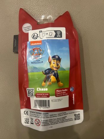 Figurine  Chase pat patrouille pour toniebox
