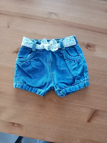 Short en jean