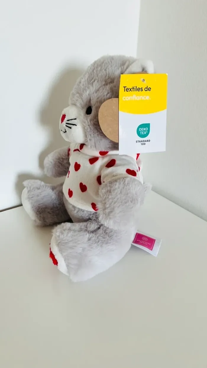 Peluche chat Françoise Saget - photo numéro 3