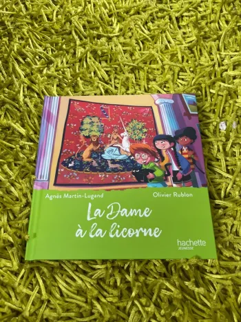 Livre la dame à la licorne