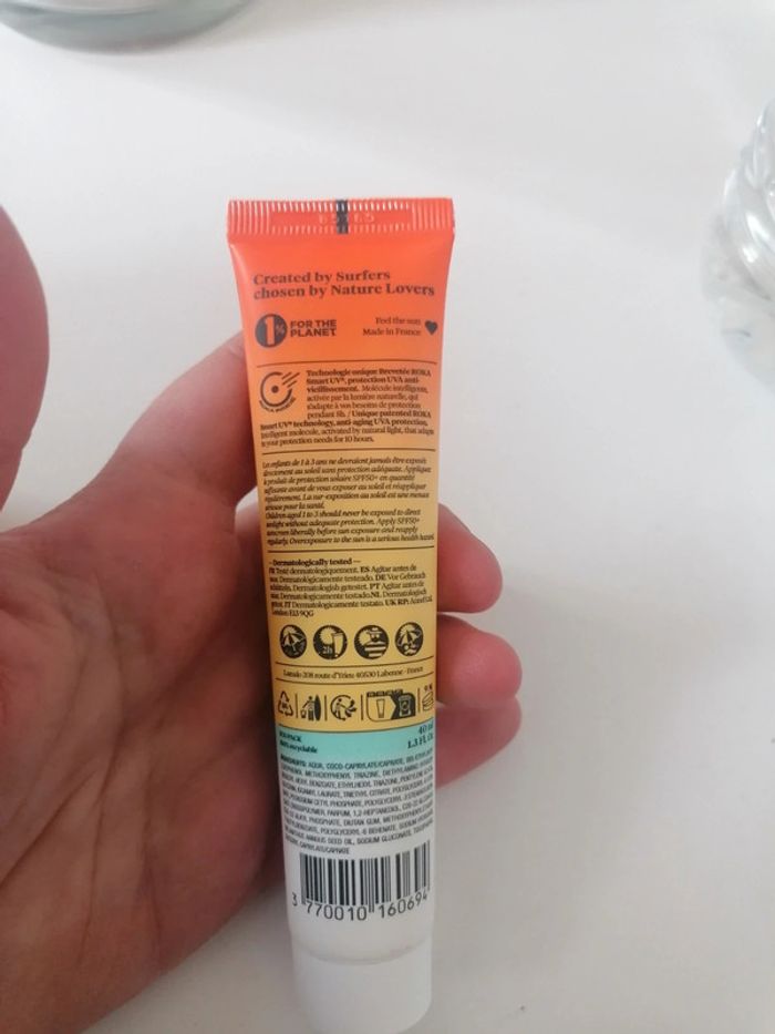 Crème solaire spf50+ - photo numéro 3