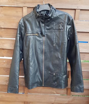 Veste homme style motard