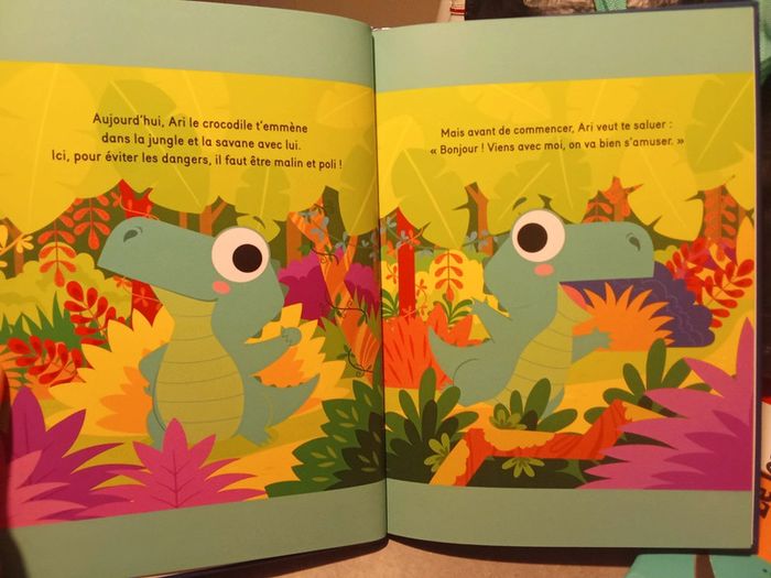 Livre j'apprends la politesse avec les animaux - photo numéro 2