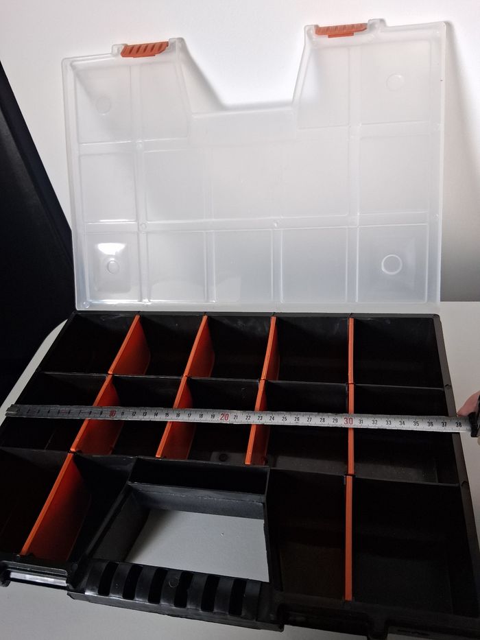 Boîte de rangement avec compartiments amovible - photo numéro 3