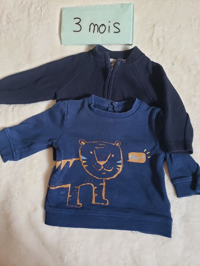 Pull veste 3 mois
