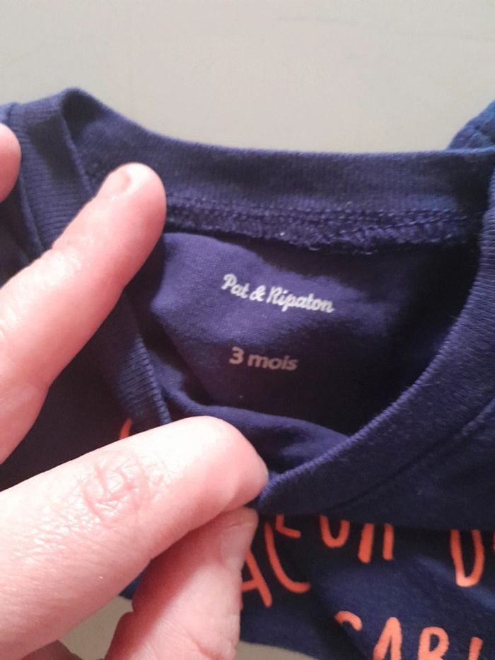 T-shirt bleu marine 3m - photo numéro 2