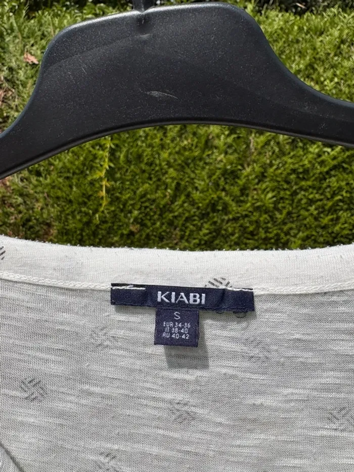 Blouse blanche à pois noirs – Marque Kiabi - photo numéro 4