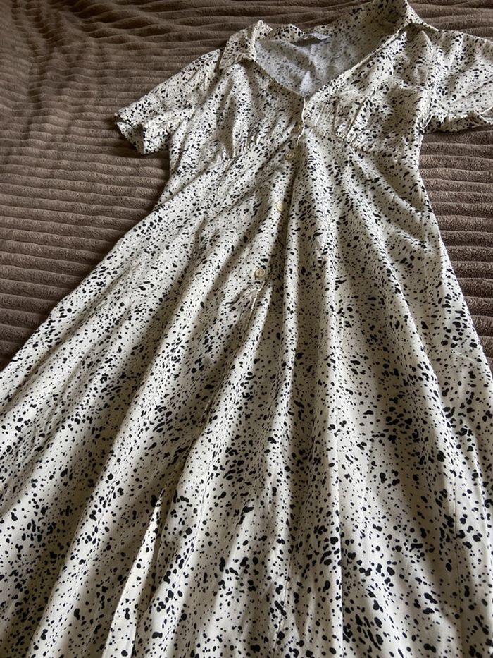 Robe longue chemise old money été - photo numéro 4
