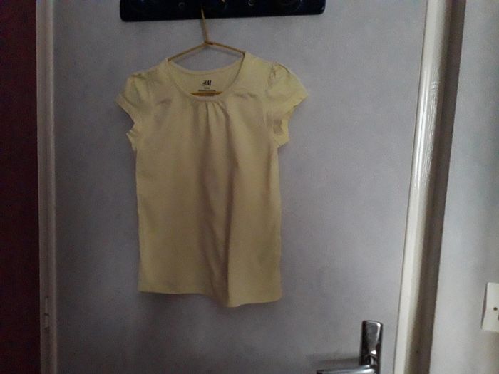 Tee shirt jaune h&m - photo numéro 2