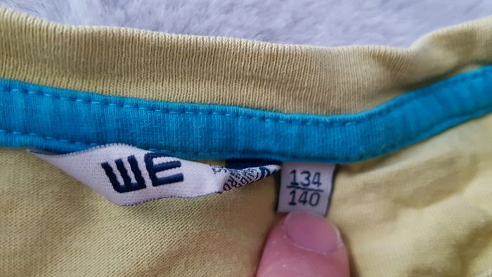 T.shirt manches longues WE vert anis 10 ans - photo numéro 4