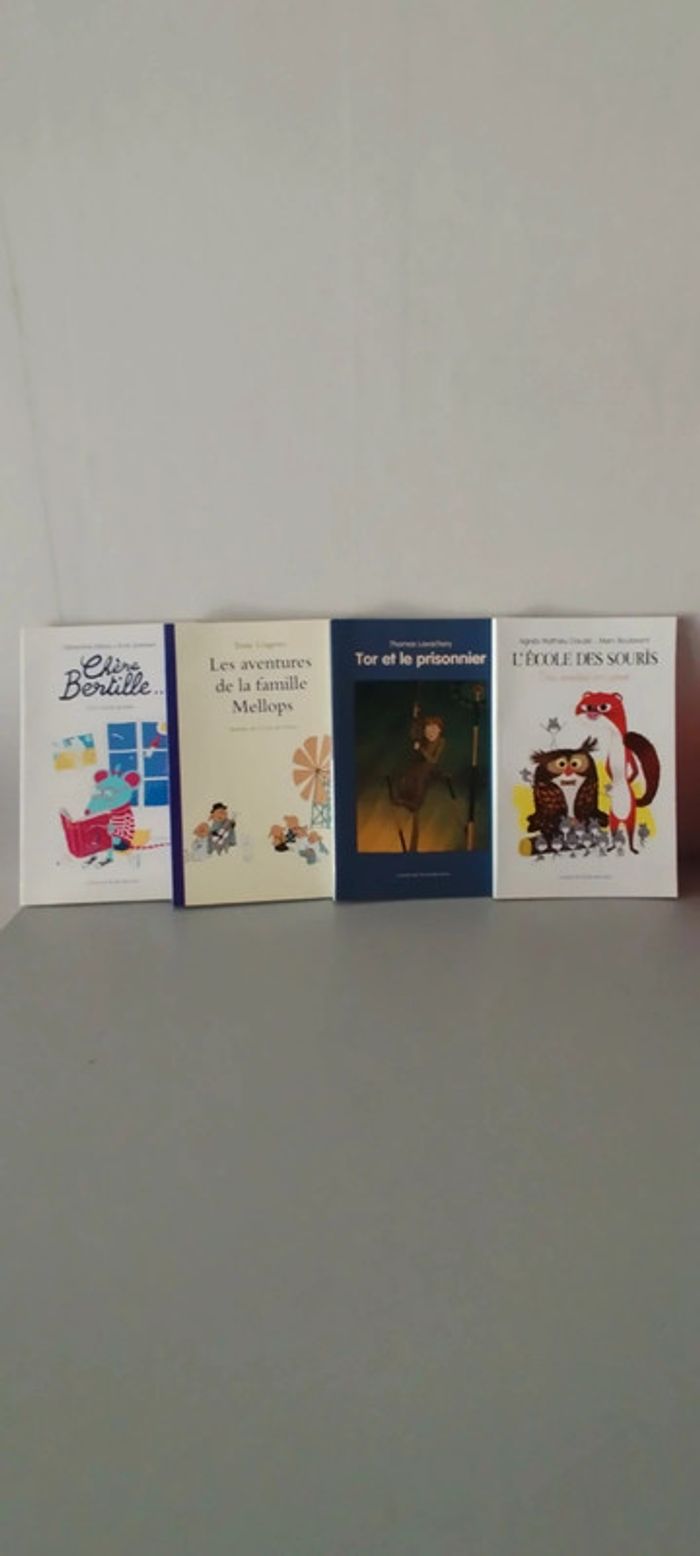 Lot livres L'école des loisirs.