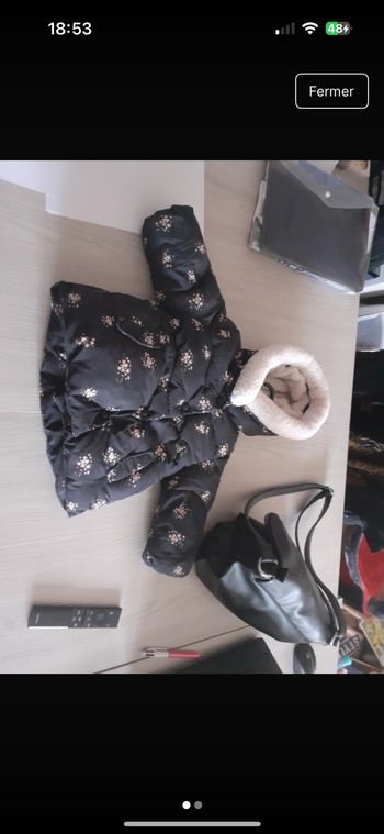 Doudoune bébé fille