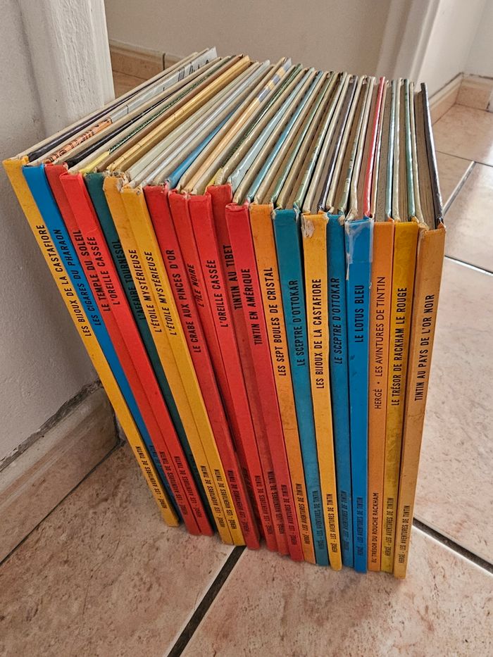 Vends lot 20 bd tintin simples - photo numéro 3