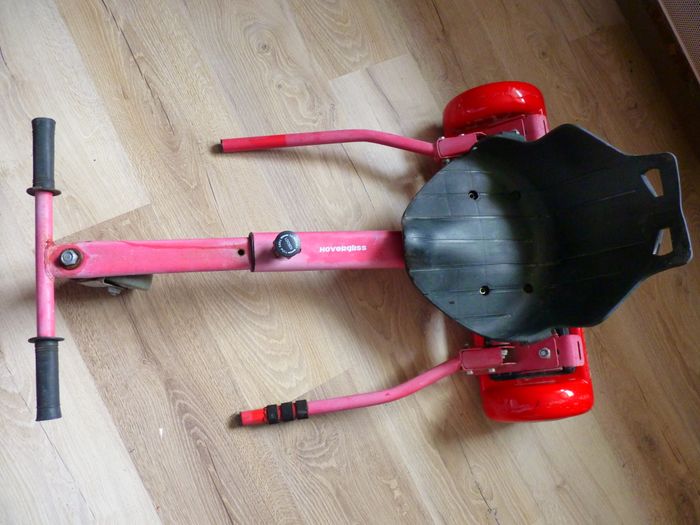 Hoverboard hovergliss mobilite electrique jouet plein air kart rouge TBE complet