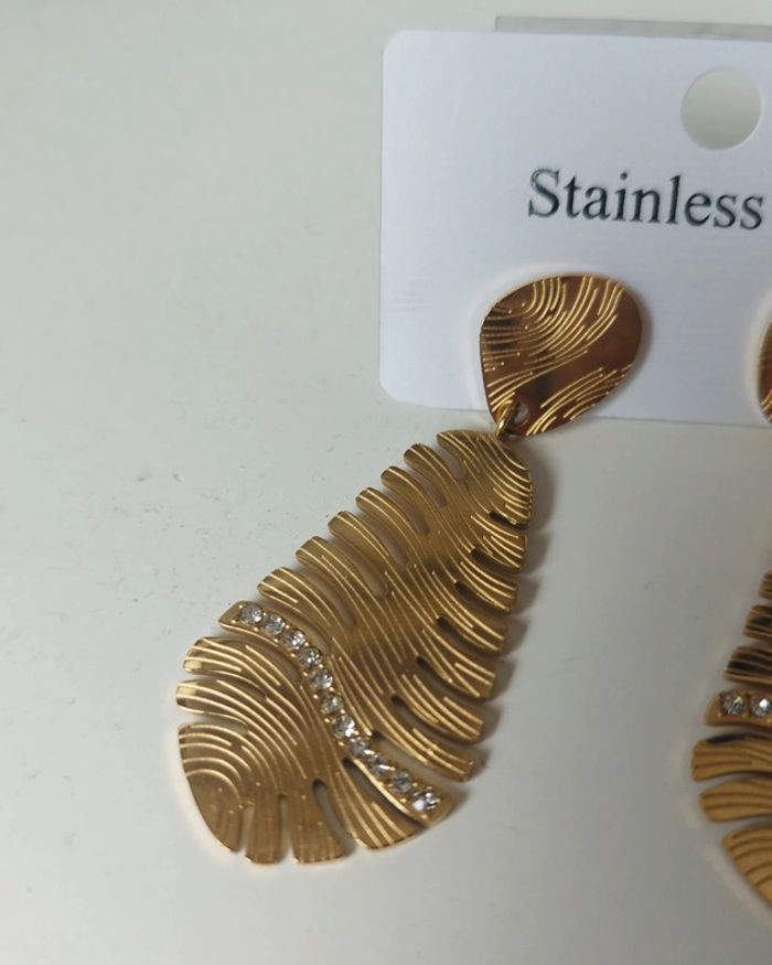 Boucles d'oreilles pendantes - photo numéro 2