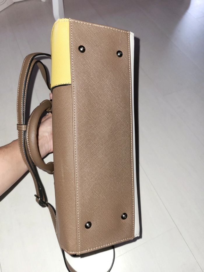 Sac à main beige et marron neuf - photo numéro 6