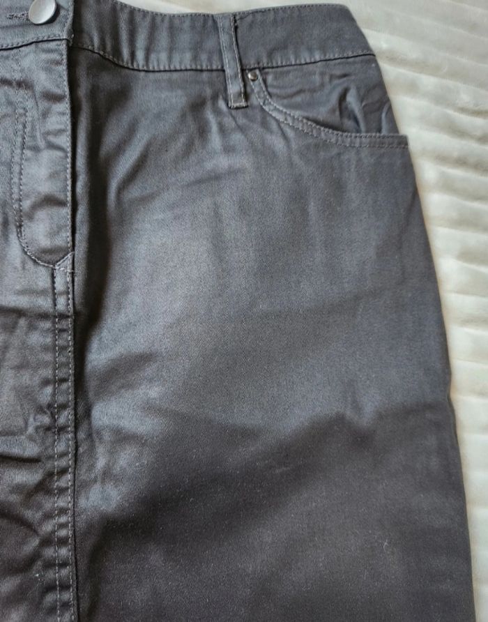 Jupe courte marron Monoprix T36 – Très bon état - photo numéro 2