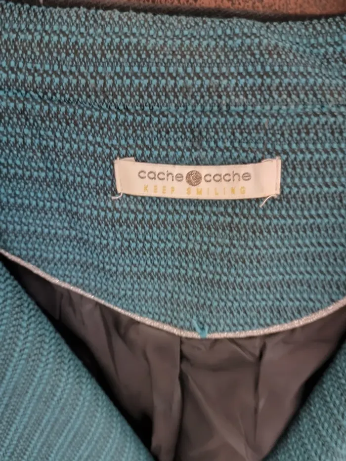 Veste Blazer tissu Cache cache - photo numéro 4