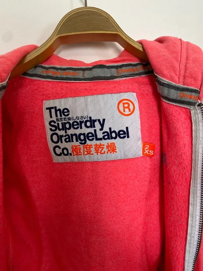 Sweat a capuche et fermeture Superdry - photo numéro 5