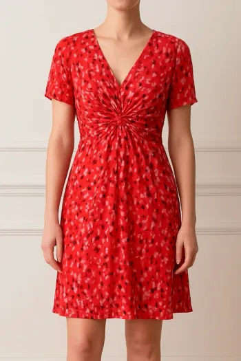 Robe d'été rouge