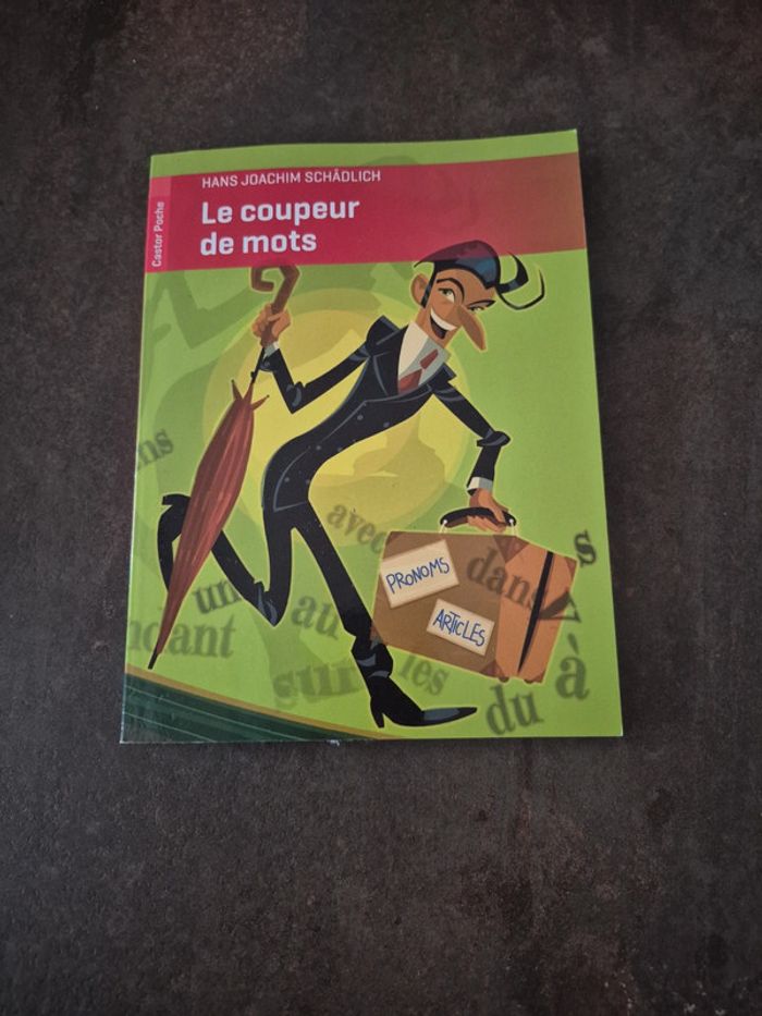 Livre "le coupeur de mots"