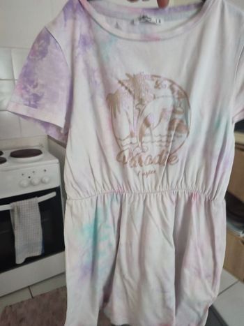 #kytie6ansfille. Robe manche courte taille 6 ans