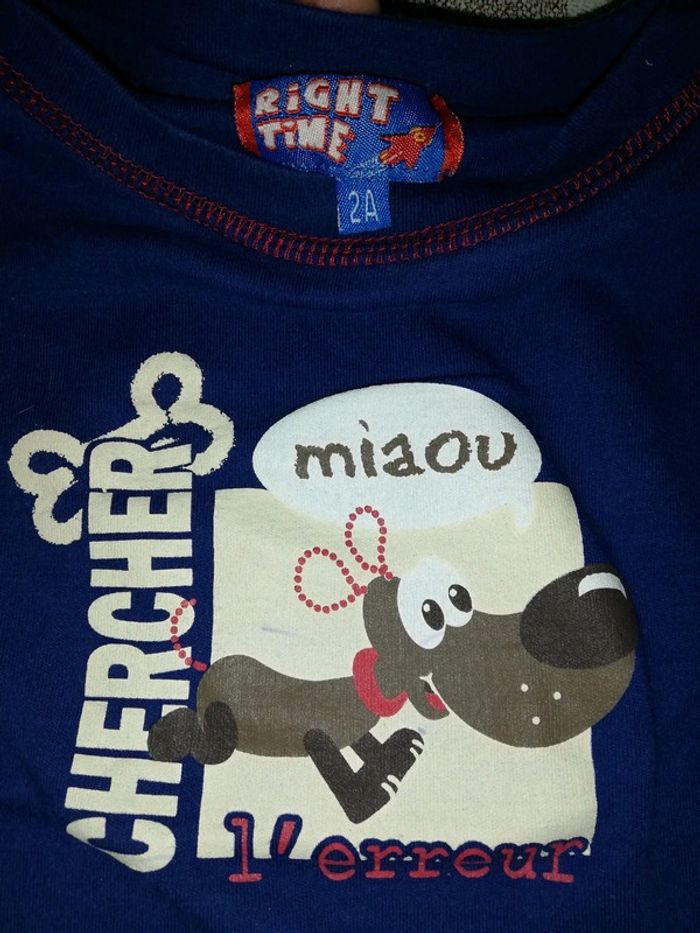 Tee shirt 2 ans chien - photo numéro 2