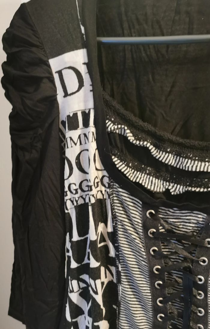 t-shirt manches longues taille M - photo numéro 6