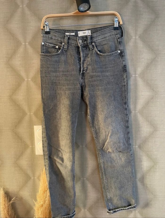 Jeans gris mango