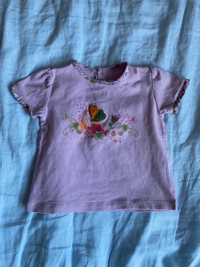 TEE shirt rose 18 mois Sergent major