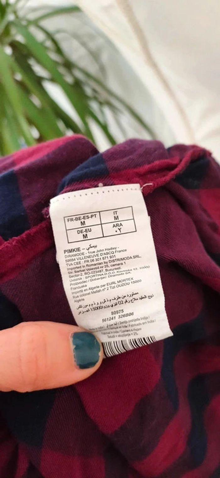 chemise à carreaux - photo numéro 4