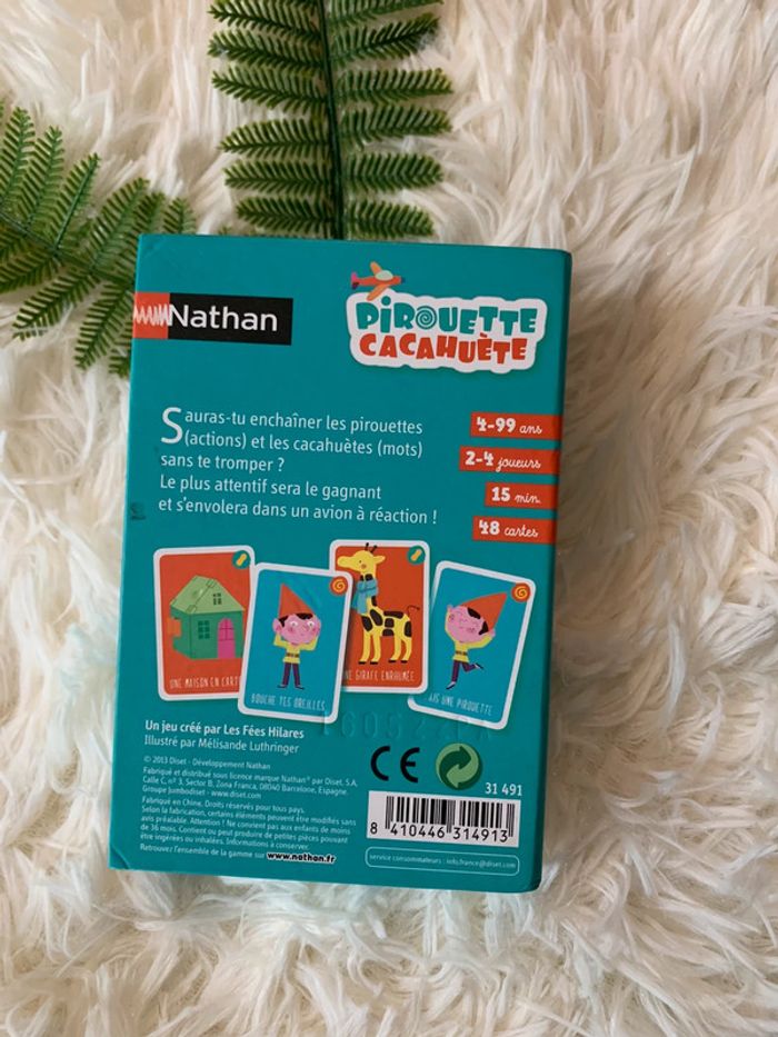 Jeu familiale de coordination et langage Pirouette Cacahuète  Nathan - photo numéro 2
