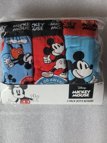 Lot de 3 boxer Mickey taille 92/98