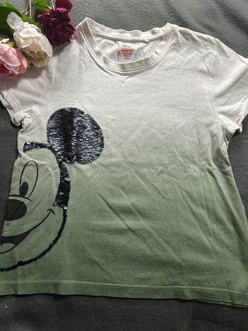 T-shirt Mickey à sequin garçon