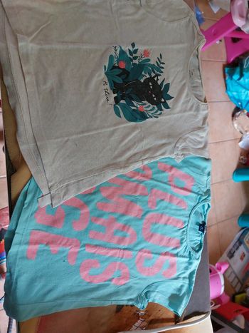 Lot de 2 t-shirts Kiabi 4A