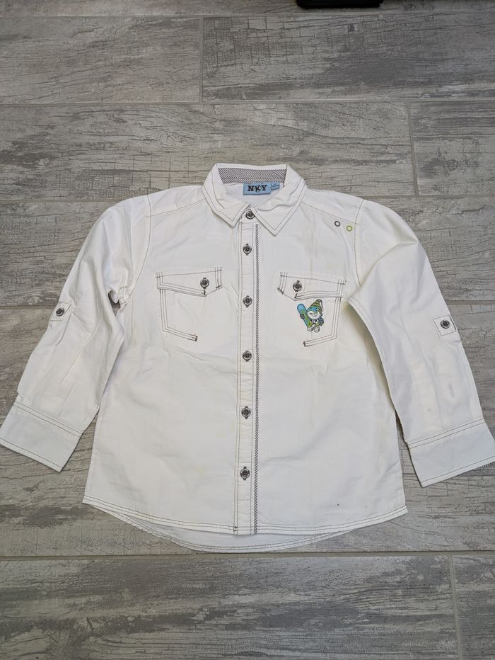 Chemise manches longues