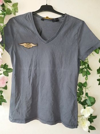 T-shirt gris Harley Davidson