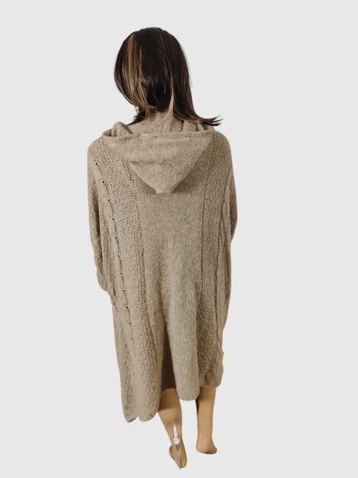 Gilet long beige Kalifornia Dream - photo numéro 4
